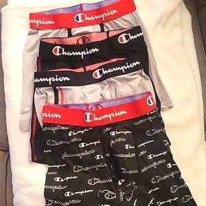 Champion  Boys 4  Boxer Briefs (Bundle)